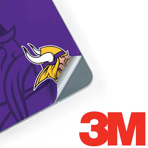 NFL Minnesota Vikings Double Vision Galaxy Book 12in Skin